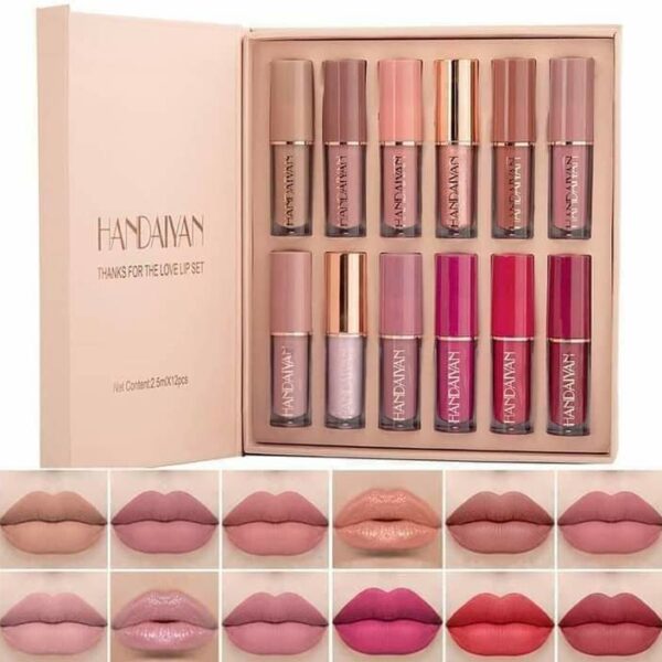 Handaiyan 12pcs lipstick set