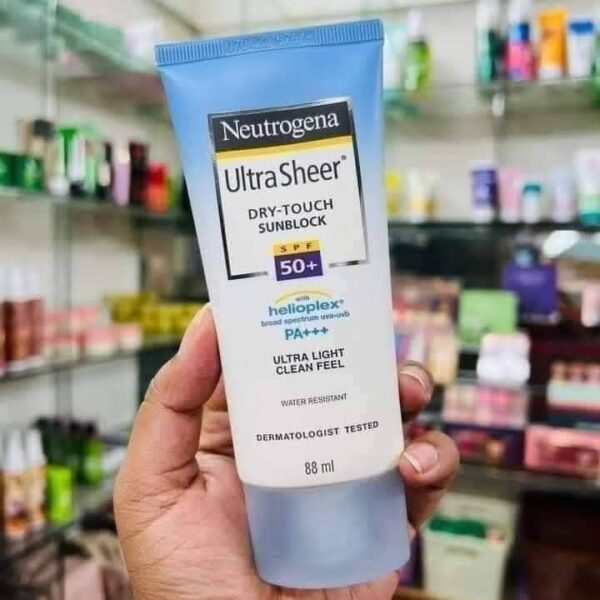 Neutrogena dry touch sun screen